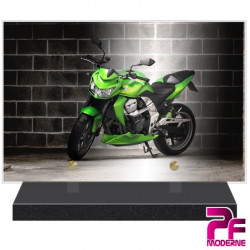 PLAQUE FUNÉRAIRE MOTO KAWASAKI PFM6506