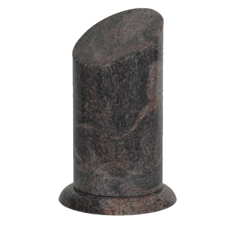 URNE GRANIT COLONNE U50 HIMALAYA BLUE