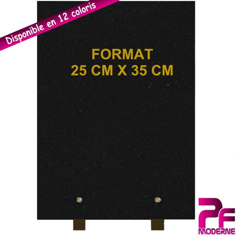 PLAQUE FUNÉRAIRE RECTANGULAIRE 25X35 SUR PIEDS PERSONNALISABLE