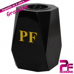 VASE FUNÉRAIRE EN GRANIT MASSIF 8 PANS PERSONNALISABLE gravable