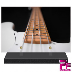 PLAQUE FUNÉRAIRE GUITARE BASS PFM1006