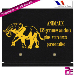 PLAQUE FUNÉRAIRE ANIMAUX A PERSONNALISER