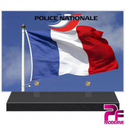 PLAQUE FUNÉRAIRE POLICE NATIONALE PFM9205