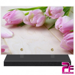 PLAQUE FUNÉRAIRE NATURE FLEUR TULIPES PFM2085