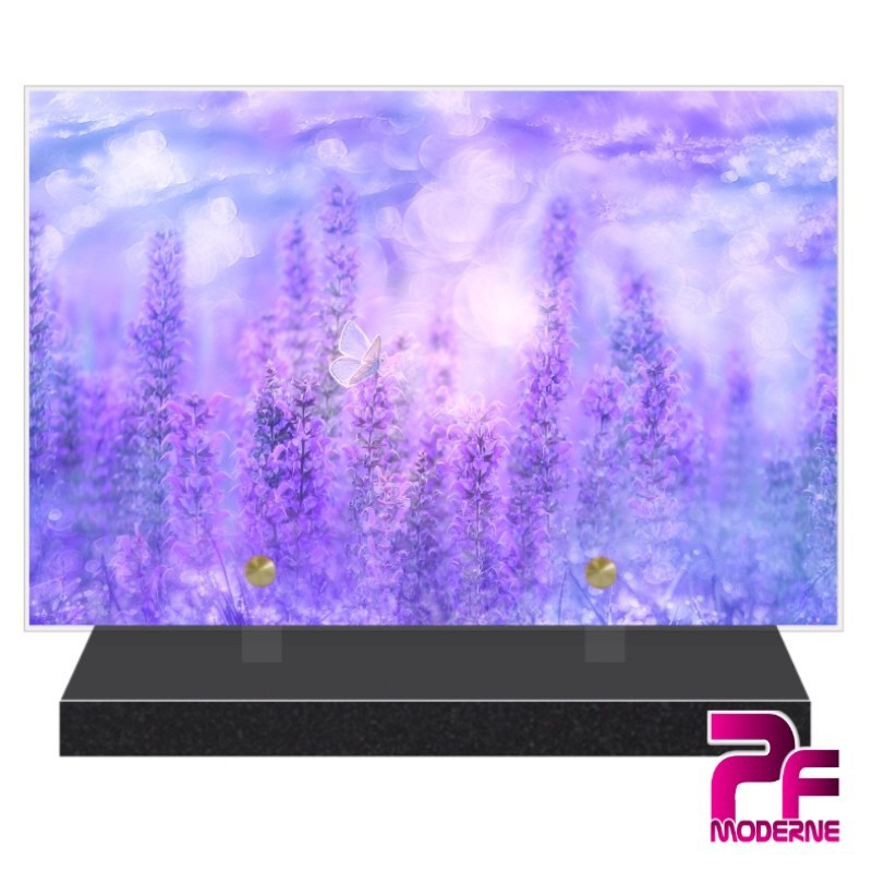 PLAQUE FUNÉRAIRE NATURE FLEURS ET PAPILLON PFM2094 PLAQUE FUNÉRAIRE NATURE FLEURS ET PAPILLON PFM2094