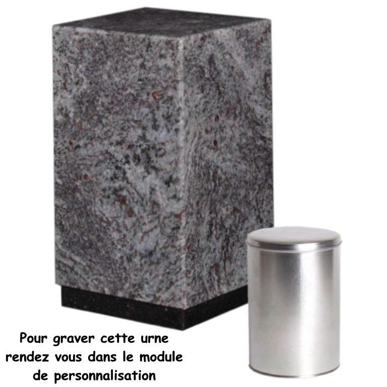 URNE FUNERAIRE PERSONNALISABLE PAVILLY